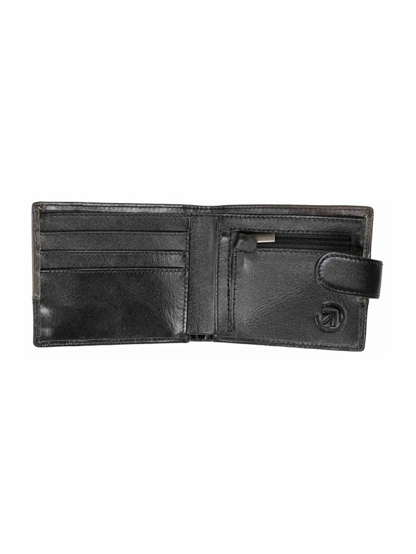 Meatfly Meatfly kožna novčanik Nathan Premium Grey