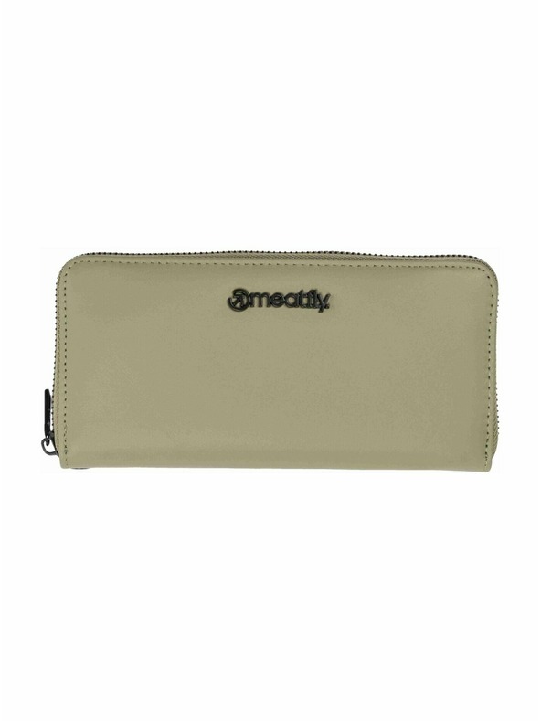 Meatfly Meatfly kožna novčanik Leila Premium Olive