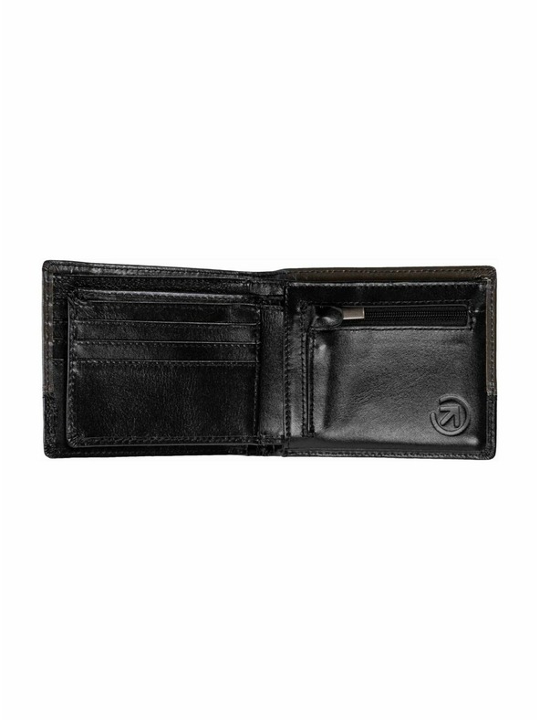 Meatfly Meatfly kožna novčanik Eddie Premium Grey