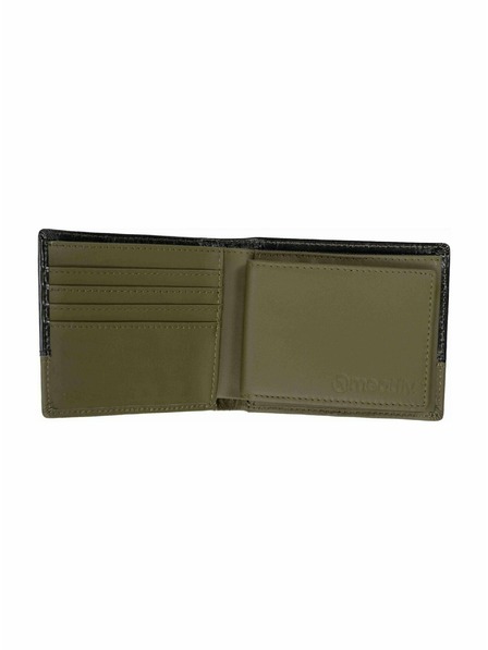 Meatfly Meatfly kožna novčanik Eddie Premium Olive / Black