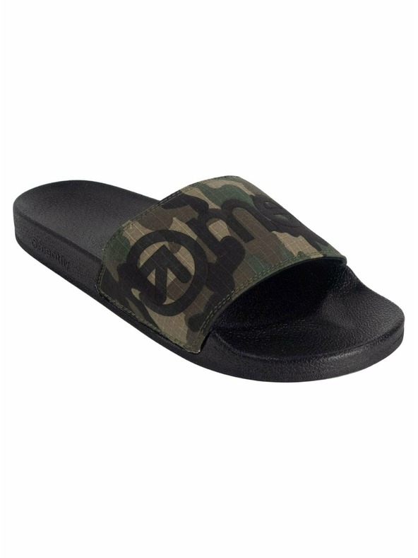 Meatfly Meatfly muške papuče Hudson Black Camo Ripstop