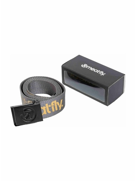 Meatfly Meatfly pojas Corridor Dark Grey / Gold