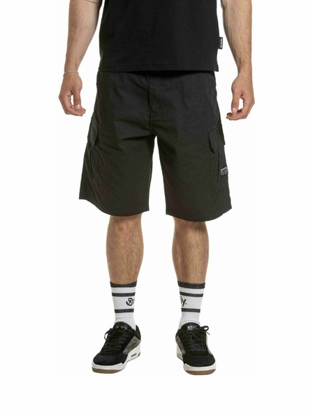 Meatfly Meatfly muške šorts Syndrom Black Ripstop