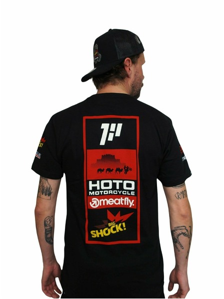 Meatfly Meatfly muške majice Dakar Beduin Black