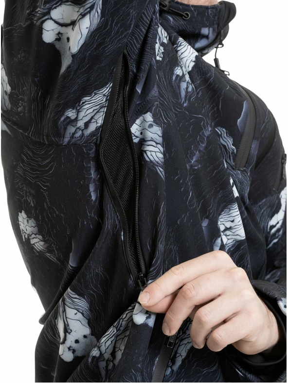 Meatfly Meatfly muška softshell jakna Rasmussen Deep Lake