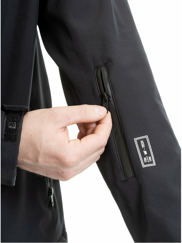 Meatfly Meatfly muška softshell jakna Rasmussen Black