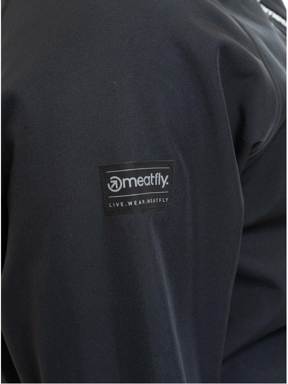 Meatfly Meatfly muška softshell jakna Rasmussen Black