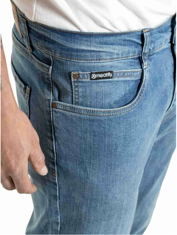 Meatfly Meatfly muške hlače Spirit Dirty Washed Denim