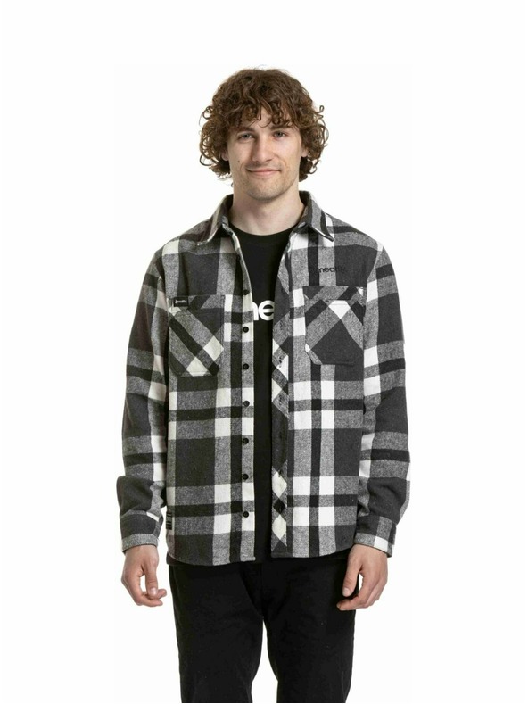 Meatfly Meatfly muška košulja Woody Premium Black