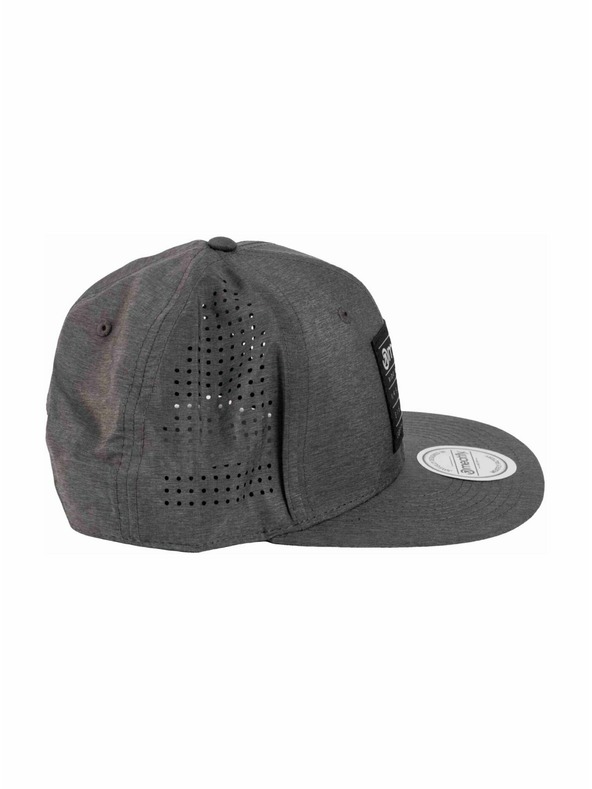 Meatfly Meatfly kapa Nylan Perfor Snapback Grey Square