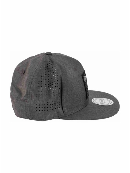 Meatfly Meatfly kapa Nylan Perfor Snapback Grey Square