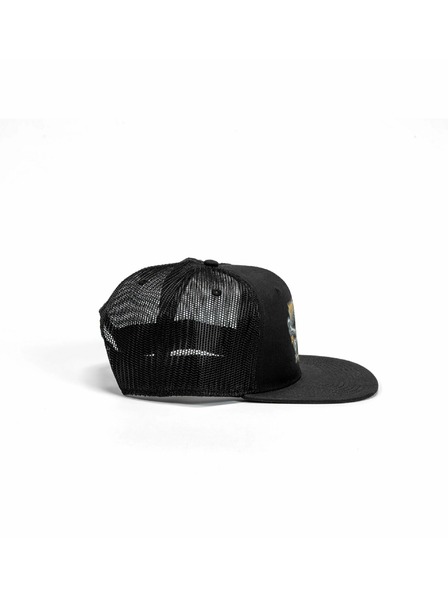 Meatfly Meatfly kapa Crossbones Trucker Black