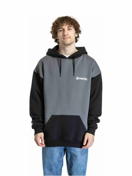 Meatfly Meatfly unisex mikina Fry Black / Grey