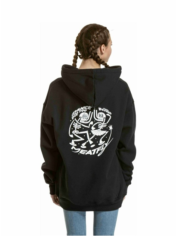 Meatfly Meatfly unisex mikina Fry Dancing Skeleton