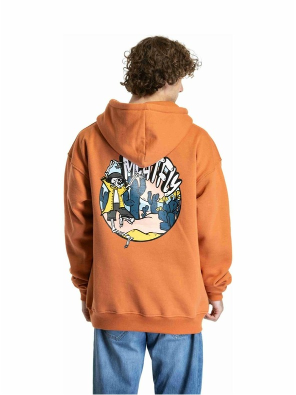 Meatfly Meatfly unisex mikina Fry Sunbrun