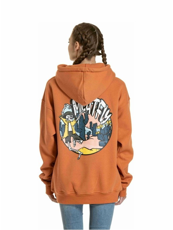 Meatfly Meatfly unisex mikina Fry Sunbrun