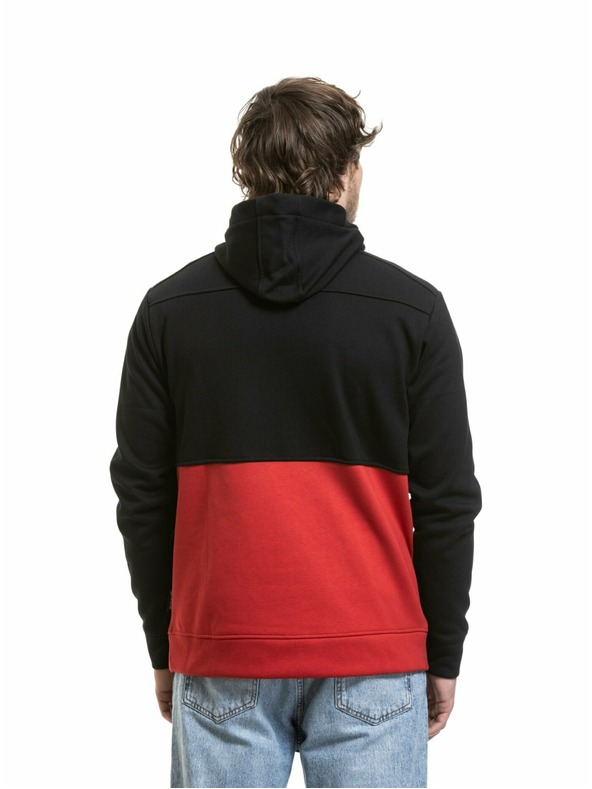 Meatfly Meatfly muška tehnička mikina Tason Red Light / Silver