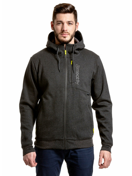 Meatfly Meatfly muška tehnička mikina Lightyear Black Heather