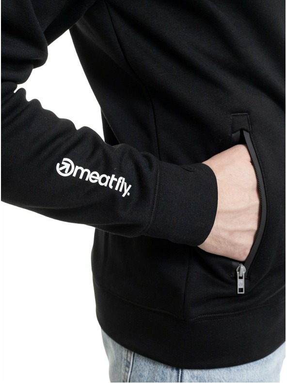 Meatfly Meatfly muška tehnička mikina Lightyear Grey / Black