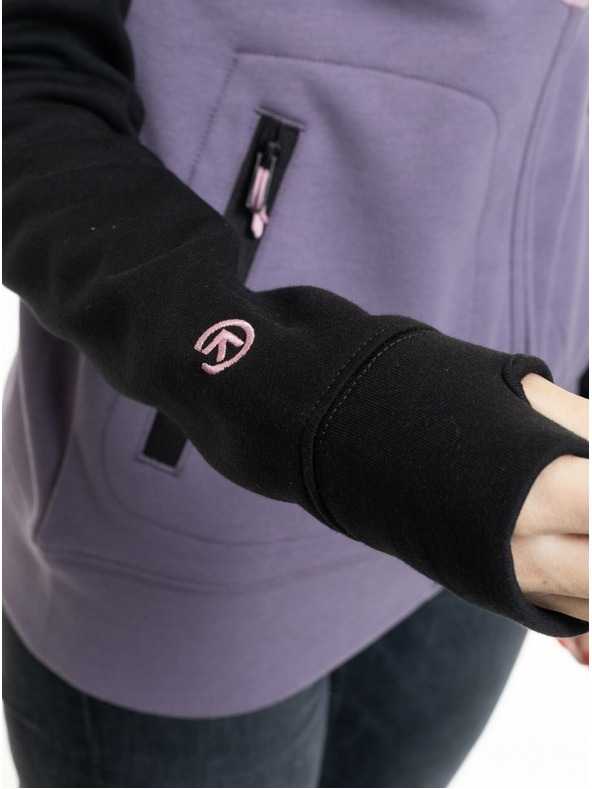 Meatfly Meatfly ženska tehnička mikina Omni Purple