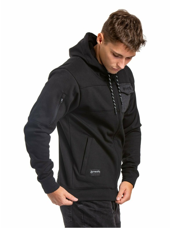 Meatfly Meatfly muška tehnička mikina Josh Black