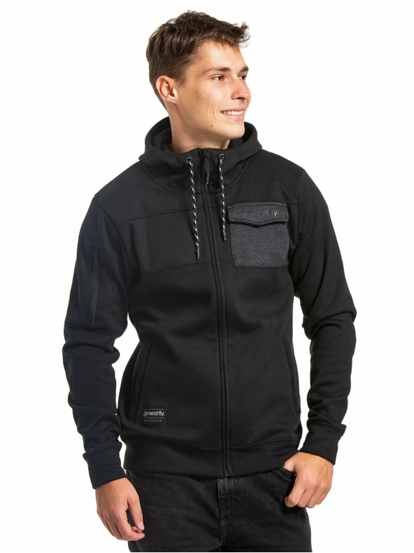 Meatfly Meatfly muška tehnička mikina Josh Black