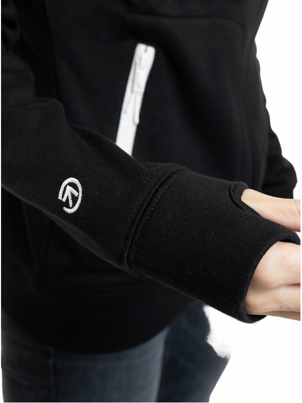 Meatfly Meatfly ženska tehnička mikina Omni Black