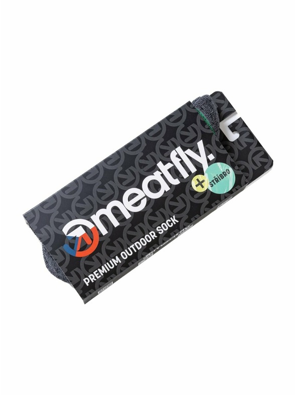 Meatfly Meatfly outdoor čarape Premium Neon Green