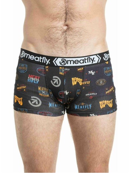 Meatfly Meatfly muške bokserice Balboa Double Pack Badges