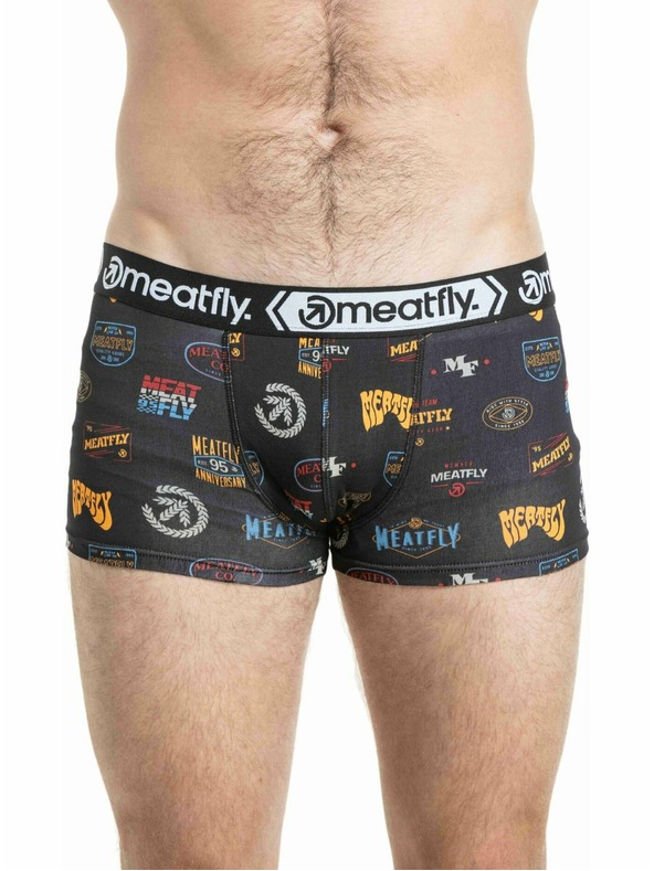 Meatfly Meatfly muške bokserice Balboa Double Pack Badges