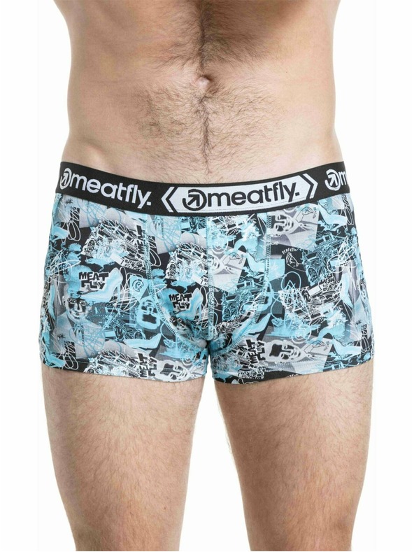 Meatfly Meatfly muške bokserice Balboa Double Pack Space / Easy
