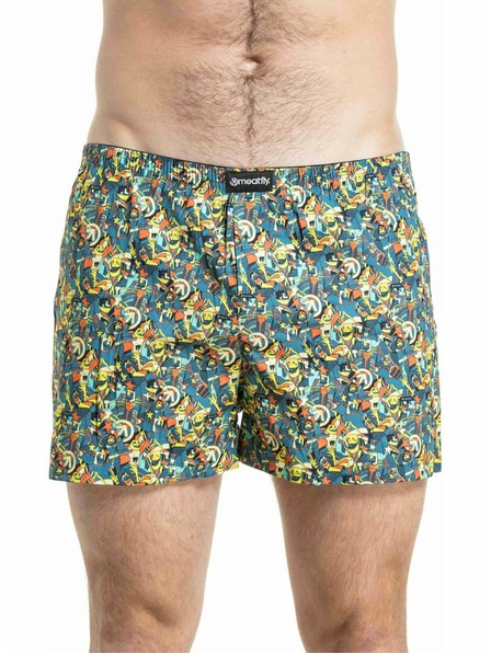 Meatfly Meatfly muške tregnje Agostino Blue Partyboi / Cityboi Double Pack