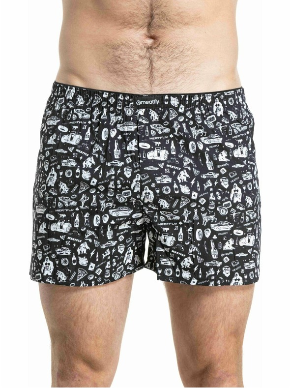 Meatfly Meatfly muške gaće Agostino Riot Act Seamless Double Pack