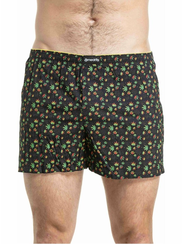 Meatfly Meatfly muške gaće Agostino Leafs Double Pack