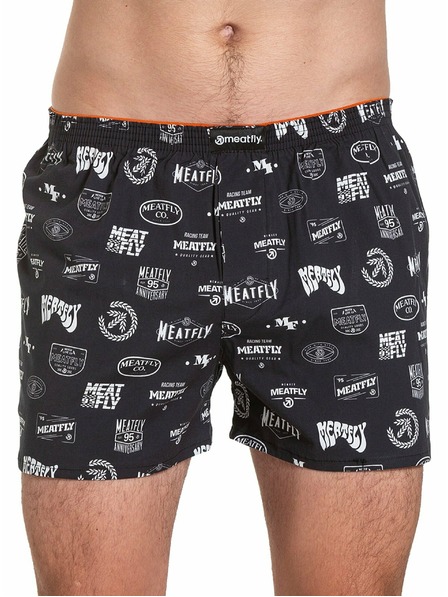 Meatfly Meatfly muške gaće Agostino Double Pack H - Badges
