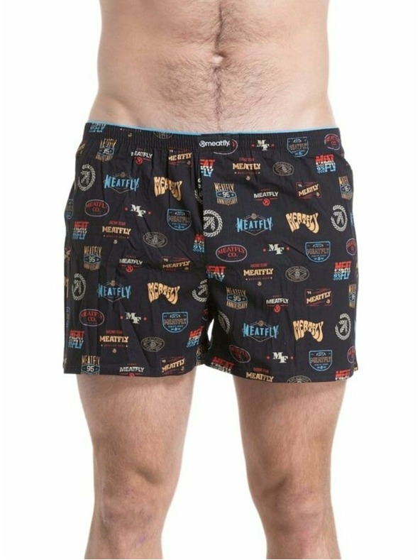 Meatfly Meatfly muške gaće Agostino Badges Double Pack