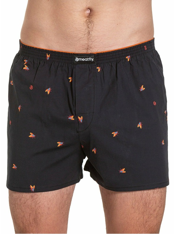 Meatfly Meatfly muške gaće Agostino Double Pack I - Flies