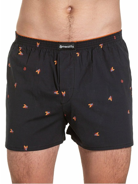 Meatfly Meatfly muške gaće Agostino Double Pack I - Flies