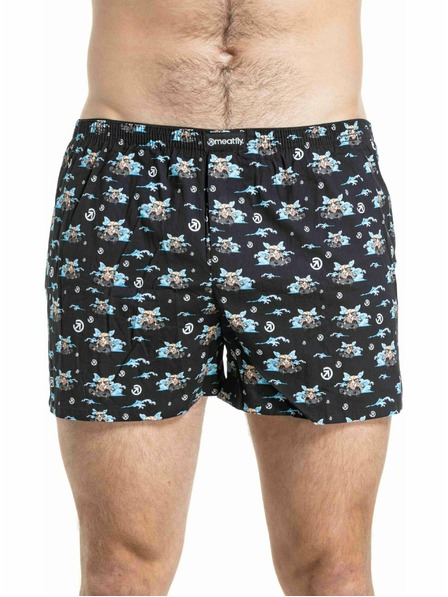 Meatfly Meatfly muške gaće Agostino SK8 Skeleton / Fly Double Pack