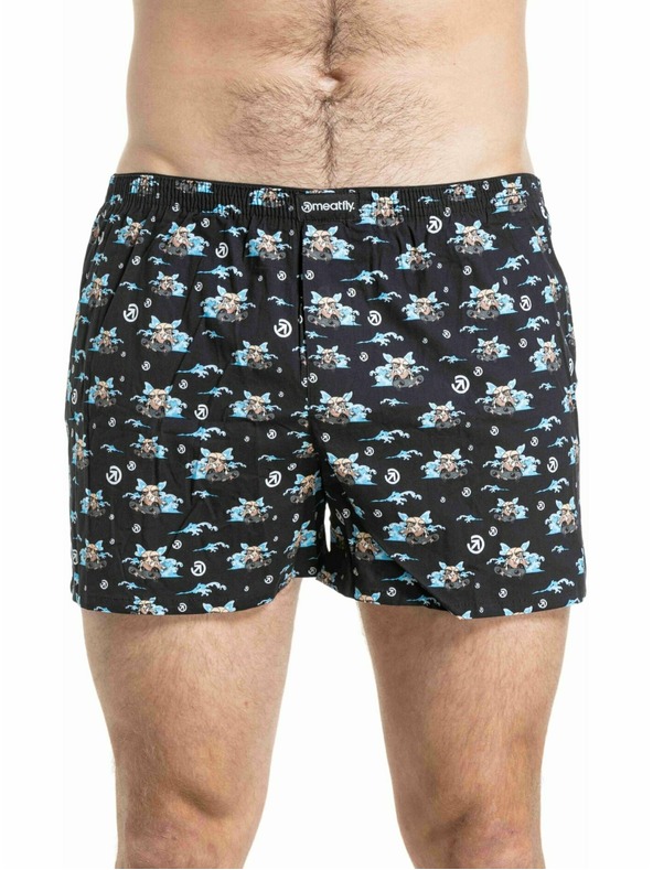 Meatfly Meatfly muške gaće Agostino SK8 Skeleton / Fly Double Pack