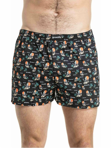 Meatfly Meatfly muške gaće Agostino SK8 Skeleton / Fly Double Pack
