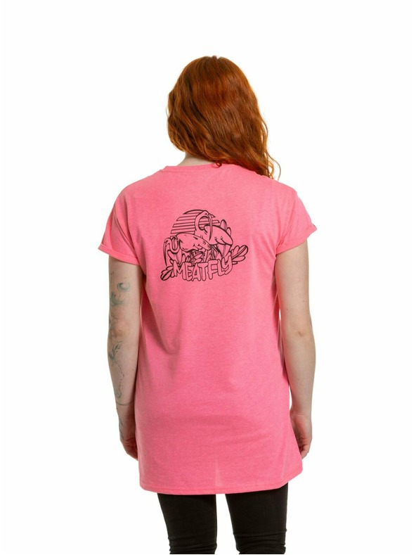 Meatfly Meatfly ženske haljine Senna Neon Pink