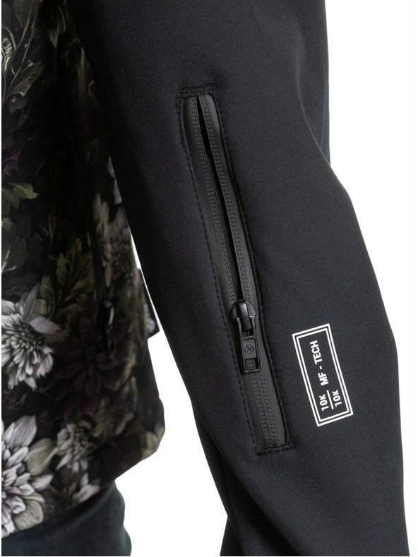 Meatfly Meatfly ženska softshell jakna Zaja Black / Straws