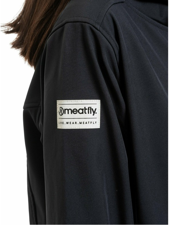 Meatfly Meatfly ženski softshell kaput Thea Black
