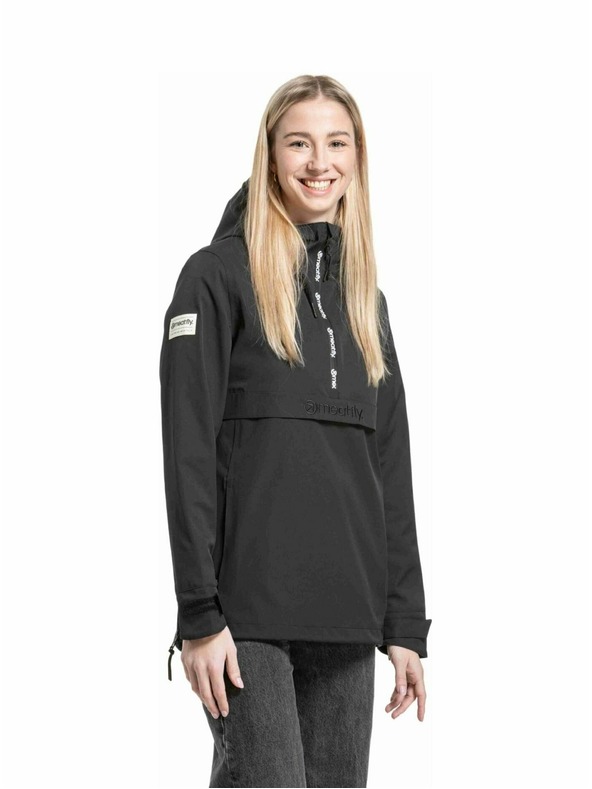 Meatfly Meatfly ženska street jakna Kalle Black / Black Logo