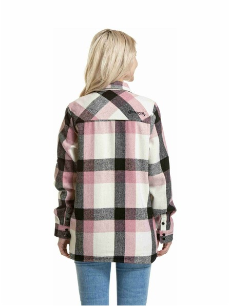 Meatfly Meatfly ženska košulja Dora Premium Pink / Brown