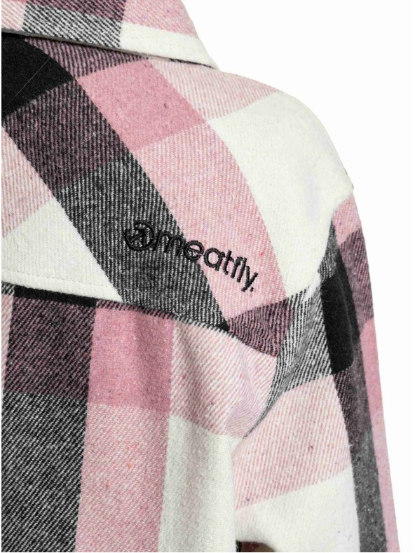 Meatfly Meatfly ženska košulja Dora Premium Pink / Brown