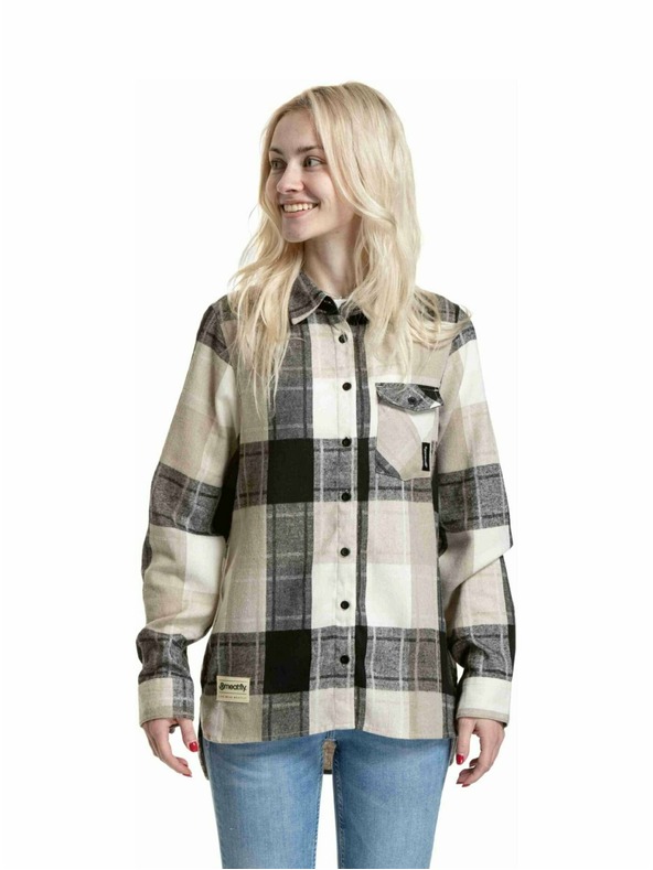 Meatfly Meatfly ženska košulja Courtney Beige