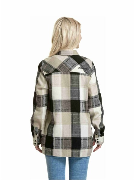 Meatfly Meatfly ženska košulja Courtney Beige