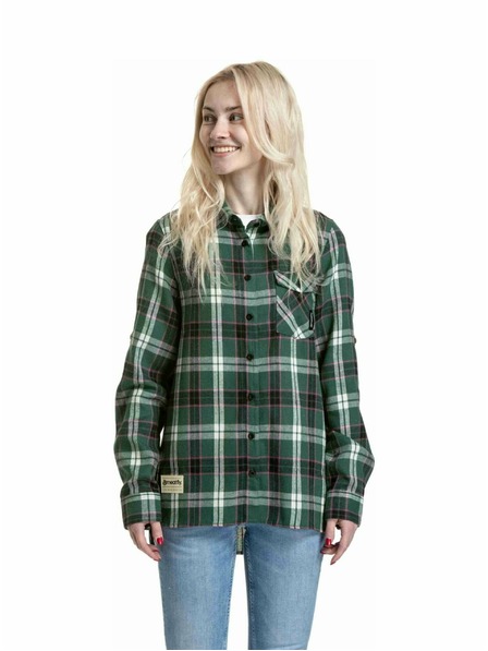 Meatfly Meatfly ženska košulja Courtney Dark Green